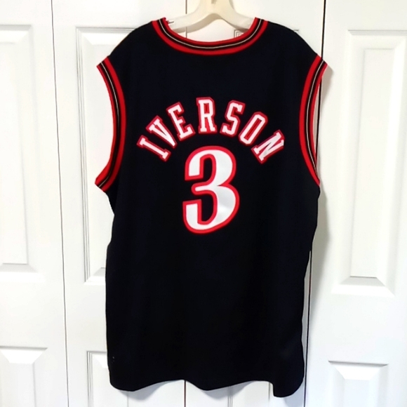 Vintage NIKE "Sixers" Allen Iverson Replica Jersey - Picture 9 of 9